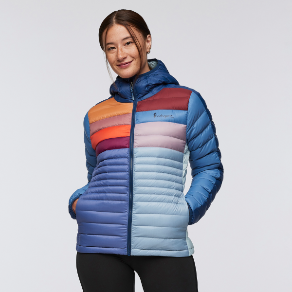 Funky Fuego Down Hooded Jacket - Women's