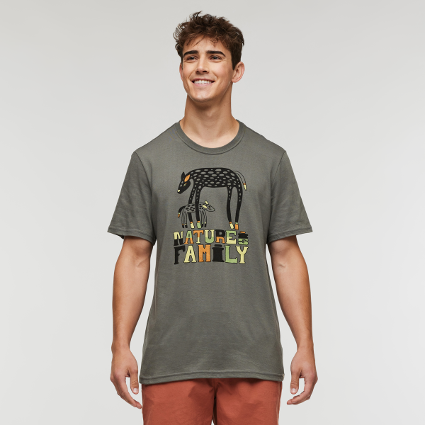 Nature Is Family T-Shirt - Men's